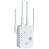 Generico Wifi Extender, WiFi Extender Signal Booster,1200 Mbps WiFi Range Extender | 4 Port Double Band 5GHz/2,4 GHz, router di rete, punto di accesso, configurazione 'app per casa