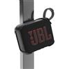 HOLACA Custodia con cinturino per altoparlante Bluetooth JBL GO 4, custodia protettiva magnetica con guscio rigido in ABS, cinturino integrato e forte magnete per palestra, bici, supporto auto