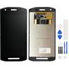 Generic Schermo LCD per Zebra TC21 TC210K TC26 LCD Display Digitizer Vetro Touch Schermo Ricambio Assembly (Nero)