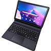 GUPENAA Custodia con Tastiera con Trackpad per Lenovo Tab M10 Plus 3rd Gen (2022) 10.6, Slim Lightweight Stand Cover con Tastiera Bluetooth Magneticamente Rimovibile