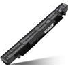 FlyZythrol A41-X550A A41-X550 Batteria compatibile con ASUS A450 A450C A450CA A450CC X450CA X450EA X550 X550C X550CA X550D X550CC X552CL X552CL X502EA F550 F550JK F550C F550L R510CA F552 F552CL