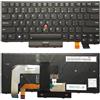 CWONCONGOIN Tastiera di ricambio per computer portatile, versione americana, con retroilluminazione, per Lenovo Thinkpad T470, T480, A475, A485