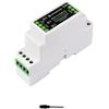 iiunius Rail-Mount RS232 To RS485 Convertitore (D), Active Digital Isolated Asynchronous Bidirectional Converter RS485 to RS232 1,2 km di distanza di trasmissione 600 W Lightning & Anti Urge con indicatore