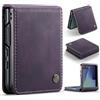 FMPCUON Cover per Samsung Galaxy Z Filp 7 Custodia in Pelle Premium Flip Case Porpora Antiurto, Portafoglio, RFID Blocking, Carta Fessura, Supporto Stand