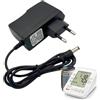 Generico Adattatore CA, convertitore CA CC - Blocco caricabatterie leggero | Alimentatore sostitutivo 6V 1A, adattatore CA/CC, cubo caricatore da muro per router elettronici domestici, luce a LED