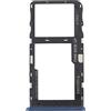 Generico Ricambio Compatibile con TCL 20R 5G (TCL 20 R 5G) T767H Carrello Vassoio Alloggio SUPPORTO adattatore SLOT PORTA CARD carrello per SCHEDA SIM + vano Memoria Micro Sd (Blu)