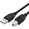 storel Cavo USB B MIDI compatibile con M-Audio Oxygen 25/Keystation 49 MK3/61 MK3/88 MK3/Mini 32 MK3, Native Instruments Maschine Mikro Mk3, Komplete Kontrol M32 A61 Controller Keyboard Cavo USB 3 metri