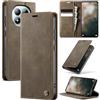 FMPCUON Cover per Redmi Note 15 Pro Plus 5G Custodia in Pelle Premium Flip Case Caffè Antiurto, Portafoglio, RFID Blocking, Carta Fessura, Supporto Stand