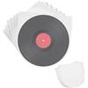 Firavggu 50 pezzi di maniche interne per dischi in vinile da 12 pollici, maniche protettive in plastica per LP, maniche protettive in vinile trasparente senza acidi per album, maniche di stoccaggio