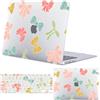 FFBOFFC Custodia Compatibile per MacBook Neo da 13 pollici Modello 2026 (A3404) con chip A18 Pro, Copertina Rigida in Plastica Protettiva e Tastiera Cover, 1681 Fiocco colorato