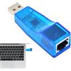 Generico Adattatore wifi wireless per PC, adattatore di rete Ethernet,Adattatore di rete Ethernet wireless multiuso - Accessori intuitivi, convertitore blu per viaggi, vita quotidiana, robusta