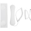Vvikizy Cornetta Telefonica retrò, Presa Cablata di Tipo C per Telefono Portatile con Microfono, Adatta per IOS 17 16 Smartphone Tablet Laptop (Bianco)