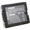 vhbw Batteria 600mAh (7.2V) compatibile con PANASONIC CGA-DU07 CGR-DU06 VDR-D100 / VDR-D150 / VDR-D160, ecc