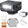 GODOX IT20 S fotocamera flash con diffusore bianco, IT20S TTL mini flash, 1,5 secondi di tempo di riciclaggio, compatibile con Sony Alpha a7III a7CII a7IV a7C a7RV a7SIII a6700 a6400 a6600 ZV-E10 II