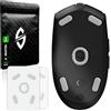 SensoryBoost HPS Skates (set da 2) - Compatibile con Logitech G305, G304 - Ibrido perfetto in velocità e controllo | PTFE | Ultra delicato, arrotondato, durevole | Piedini di ricambio premium Glides