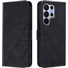 MODFYN Portafoglio Custodia per Samsung Galaxy S26 Ultra, [Blocco RFID] Premium Pelle PU Case Flip Libro con Porta Carte Slot Supporto Flip Cover per Samsung Galaxy S26 Ultra.Black