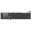 MATESK 11.4V 97Wh 6GTPY Batteria per Dell XPS 15 9550 9560 9570 7590 Precision 5510 5520 5530 5540 M5510 M5520 Workstation, Vostro 7500 05041C 5D91C 5XJ28 P56F001 P56F002