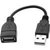 Generic Cavo di prolunga USB 2.0 maschio a femmina, prolunga USB multi-lunghezza per webcam, cuffie di realtà virtuale, stampanti, dischi rigidi e altro ancora