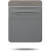 Afterplug Custodia adesiva per laptop a 2 tasche, compatibile con HDD esterno da 2,5, SSD, Magic Mouse, cavo USB e altro - Gray