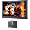 Waveshare 7inch USB Monitor, PC Case Secondary Screen/Desktop RGB Ambient Screen, IPS Panel, 1024×600 Resolution, with Music Spectrum Analysis Function, Type-C,CNC Metal Case