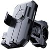 ZYNCUE Supporto per telefono da moto con impugnatura sicura, staffa regolabile a 360 gradi per una navigazione sicura in qualsiasi viaggio (manubrio)