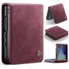 FMPCUON Cover per Samsung Galaxy Z Filp 7 Custodia in Pelle Premium Flip Case Vino rosso Antiurto, Portafoglio, RFID Blocking, Carta Fessura, Supporto Stand