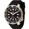 Invicta Pro Diver Orologio da Uomo in acciaio inossidabile con movimento Quarzo - 48mm, Oro/Nero