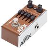 FISHMAN - PRO EQ MINI Preamp ed Equalizzatore per Chitarra Acustica; Pedale DI con EQ 3 Bande; Boost Volume e Controllo Brilliance; Uscita Bilanciata XLR; Pedale Preamp Acustico