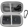 Musiin Custodia da trasporto per interfaccia audio per chitarra, compatibile con IK Multimedia iRig HD X, iRig 2, iRig HD2, iRig HD2, custodia rigida portatile in EVA con tasca in rete per