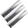 Denmay 45629 Diffusore di Calore Parti di Ricambio per Griglia Accessori Barbecue a Gas Set di 3 Piastre riscaldanti per Barbecue, Regolabili in Acciaio Inox, per Barbecue a Gas (da 30 cm a 72 cm)