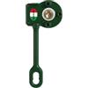 Atelier Arrigo Argano Manuale per Tende da Sole | Modello Universale 3:1 e 7:1 | Movimento Manuale | Lega di Zinco Speciale | Vari Colori | Ideale per Tende a Caduta (Coppia 7:1, Verde RAL 6005)