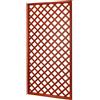 Arreditaly Traliccio In Legno Di Pino Impregnato Pannello Divisorio Griglia Per Giardino Balcone E Terrazza Supporto Decorazione Per Piante Rampicanti Privacy Outdoor 120 x 180 Cm Legno Scuro
