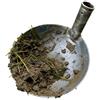 Generic Pala setacciatrice per rimuovere fango, setaccio per terreno da giardino, strumento di dragaggio in metallo, detergente per detriti per giardino, fattoria, costruzione, paesaggio, fienile, Coop,