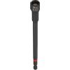 QUARKZMAN Bussole per Avvitatore 10mm Metriche Attacco Esagonale 1/4 Magnetici a 6 Punte Lunghe da 6 (150 mm) Chiavi a Bussola Cambio Rapido Acciaio CR-V Fosfatato per Avvitatori, Nero