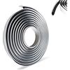 Bocguy Nastro Butilico Sigillante Impermeabile， 4mm x 8m Butilico Sigillante Autoadesivo Impermeabile per fune Fonoassorbente per Auto, Camper, parabrezza, portiera