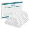 AUXHCYL 50 Pcs Stick Colla a Caldo 7mm x 100mm, Trasparenti Colla Caldo per Riparazioni Fai Da Te, Colla a Caldo Ricariche per Pistola Colla a Caldo per Incollare Legno, Plastica, Carta