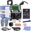 Reboot Saldatrice MIG 5 in 1 200A Sinergica - MIG MAG con/senza gas, Filo Animato, Lift TIG, MMA, Punti - Saldatura Alluminio - 240V Portatile per Fai da te e Officina - RBM2000G