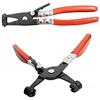 topolenashop Pinza a clic per fascette stringitubi morsetti auto 215mm fessura a croce 07749
