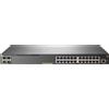HPE Aruba 2930F 24G PoE+ 4SFP+ - Switch - L3 - gestito - 24 x 10/100/1000 (PoE+) + 4 x 1 Gigabit/10 Gigabit SFP+ (Uplink) - montabile su rack - PoE+ (370 W)