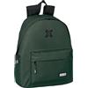 safta Munich Basic - Day Pack per bambini, zaino per bambini, qualità e massima resistenza, comodo e versatile, 33 x 15 x 42 cm, colore verde, Verde, Estándar, Casual