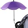 Bavokon Ombrello per passeggino universale - Ombrello per passeggino anti UV - Ombrello universale per passeggino | Passeggino impermeabile a protezione, ombrellone con maniglia ombrello per