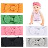 Aolso Fasce per capello in nylon per neonati, 6 fasce per neonati, fiocchi per bambine, accessori per capello per bambini e bambine