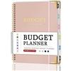 RUKAR Budget Planner, quaderno mensile con tracker delle spese, 18,3 x 25,4 cm, pianificatore finanziario non datato e organizer per banconote per gestire i tuoi soldi in modo efficace, per famiglie, affari