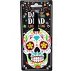 Puckator Etichetta per Bagagli in PVC - Teschio Messicano - Day of the Dead, Targhetta Valigia Aereo Puckator
