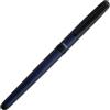 オート OHTO CR02-05-MBL - Penna roller in ceramica, punta fine da 0,5 mm, fusto in alluminio di medio spessore con componenti in ottone, blu opaco, inchiostro nero ricaricabile a base d'acqua, CR02-05-MBL