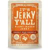 It's Jerky Y'all Prickly Pear Chipotle Jerky Vegetale - di Soia Vegano con Fico d'India & Chipotle, Snack Proteico dal Texas - Senza Glutine, Non-GMO, Vegan, Alternativa Vegetale alla Carne