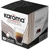Caffè Karoma Karoma® cialde caffè ESE 44mm (Cioccolato, 60 Cialde)