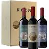 Dievole Chianti Classico DOCG Petrignano, Catignano, Casanova Dievole, 3 bottiglie da 0,75 ℓ, Cofanetto in cartone pregiato