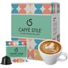 Caffè Stile Capsule Bevande Vari Gusti Compatibili con macchine Dolce Gusto, Gusto Italiano (16, Cappuccino)