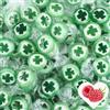 EinsSein Caramelle Quadrifoglio Verde Bianco 500g - Caramelle Dure Artigianali per Capodanno Portafortuna Segnaposto e Decorazioni Tavola Idee Regalo Originali
